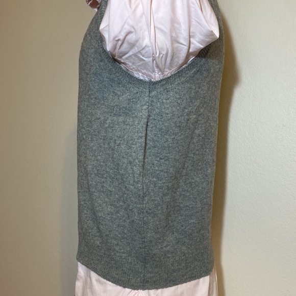 Vintage Wool Menswear Sweater Vest 100% Lambswool Made in England - Picture 8 of 16